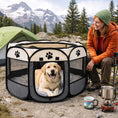Load image into Gallery viewer, Pet Haven | Dog Playpen with Breathable Mesh Panels | Portable Indoor & Outdoor Secure Space for Pets