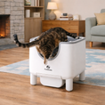 Load image into Gallery viewer, Smart Cat Litter Box | Automatic Self-Cleaning with Odor Control | Spacious Open-Top Design for Stress-Free Use