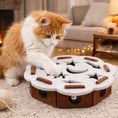 Load image into Gallery viewer, Interactive Cat Toys | Cat Puzzle Toy with Soft Tunnels & Hidden Openings | Engaging Playtime for Indoor Cats
