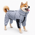 Load image into Gallery viewer, Outdoor Companion | Waterproof Dog Rain Coat with Reflective Shell | Lightweight Protection for All Weather
