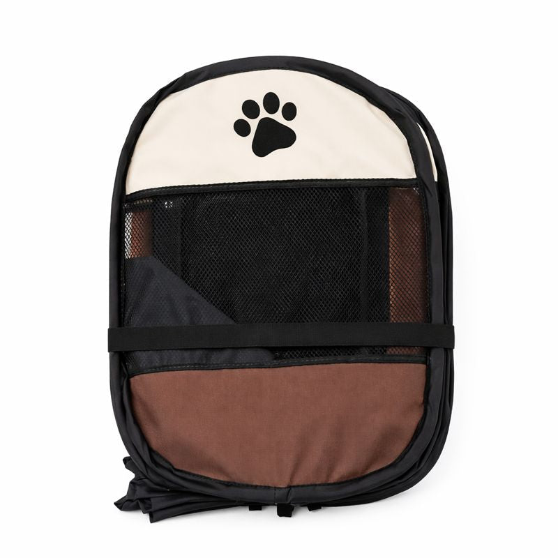 Pet Haven | Dog Playpen with Breathable Mesh Panels | Portable Indoor & Outdoor Secure Space for Pets